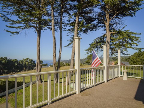 Hill House Inn - View From Our Patio